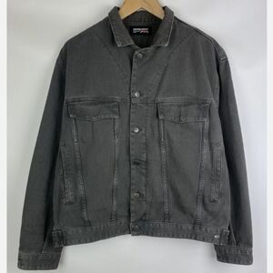 Represent Black Denim Jacket